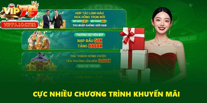 Cực nhiều chương trình khuyến mãi là điểm lôi kéo người chơi quay lại